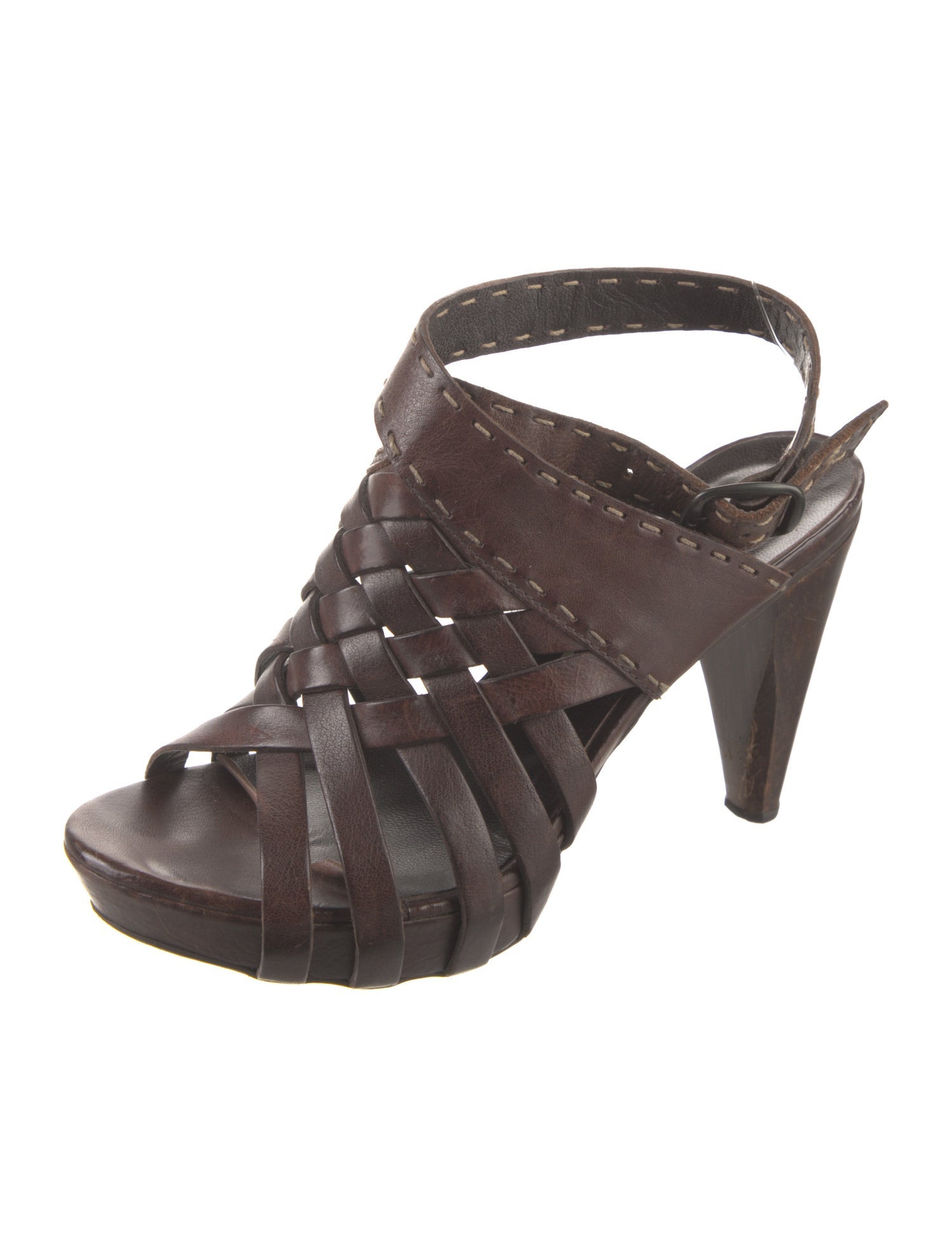 Henry Beguelin Leather Mules